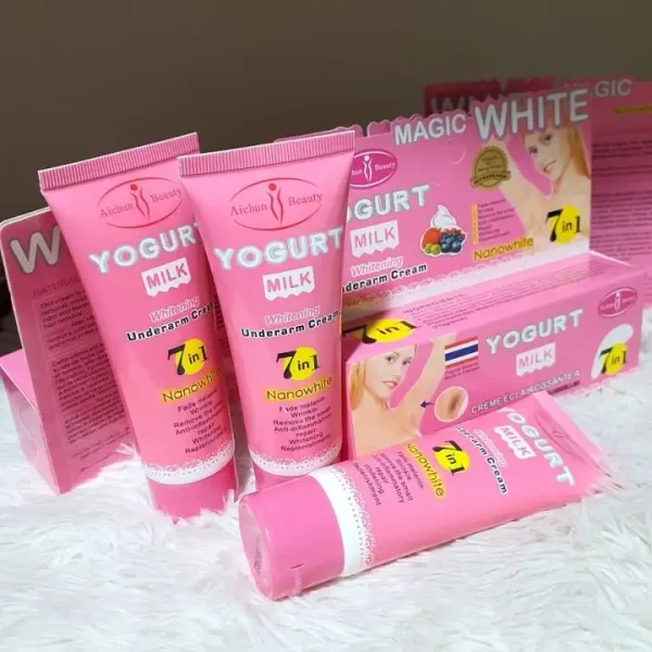 Magic White Yogurt Milk Whitening Underarm Cream - Image 3