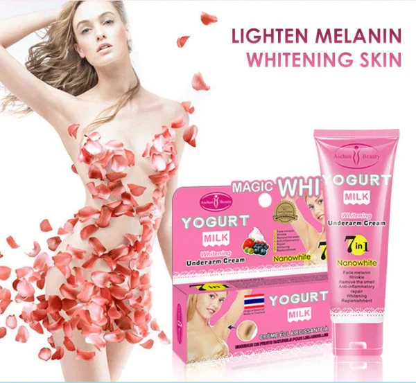 Magic White Yogurt Milk Whitening Underarm Cream - Image 2