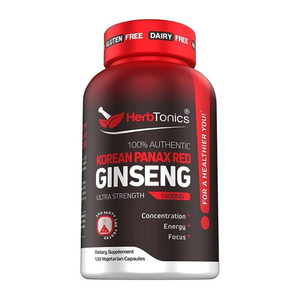 Herbtonics Korean Red Panax Ginseng 1500mg